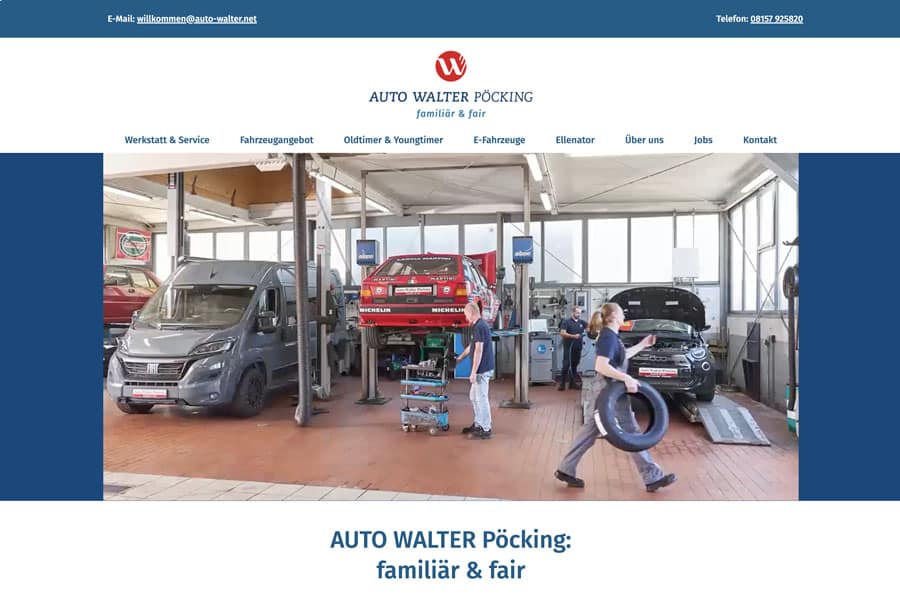 Startseite Website Auto Walter Startseite Auto Walter
