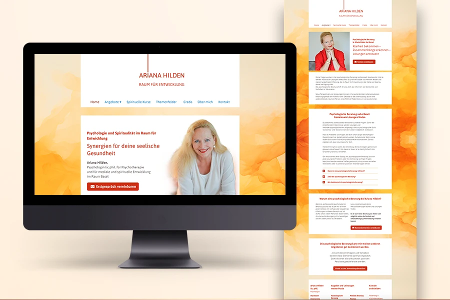 AH_Web_kl2 Webdesign für Ariana Hilden