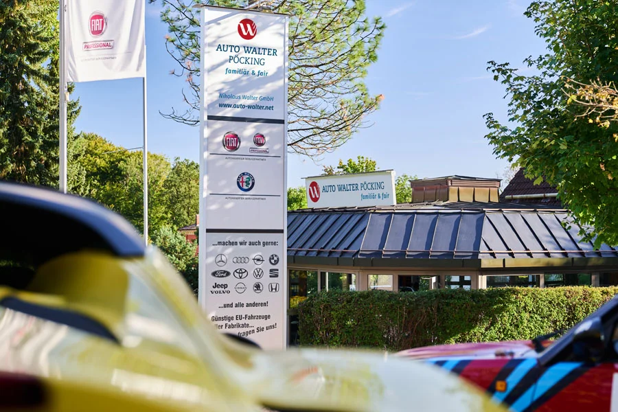 Außengestaltung von Auto Walter
