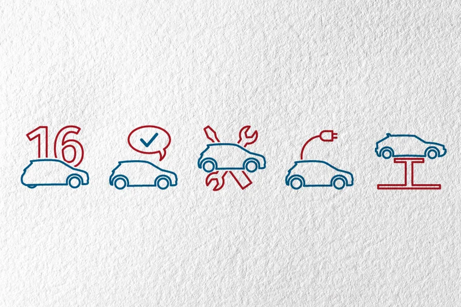 Icons von Auto Walter