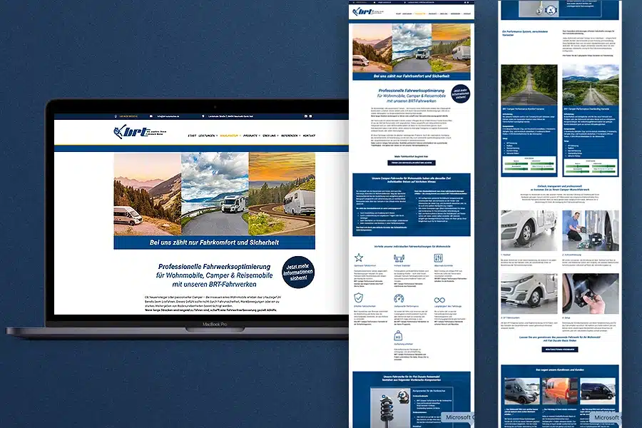 BRT Landing Page
