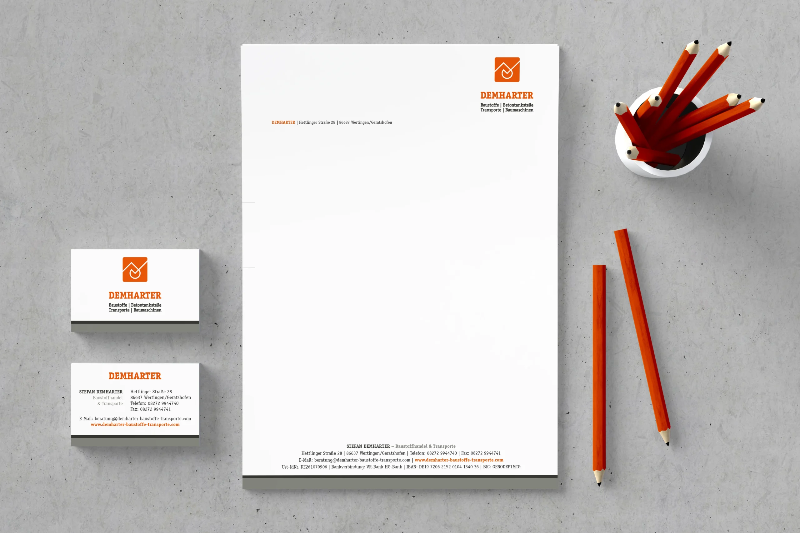 DH_stationery-mockup-02 Geschäftsausstattung für Demharter