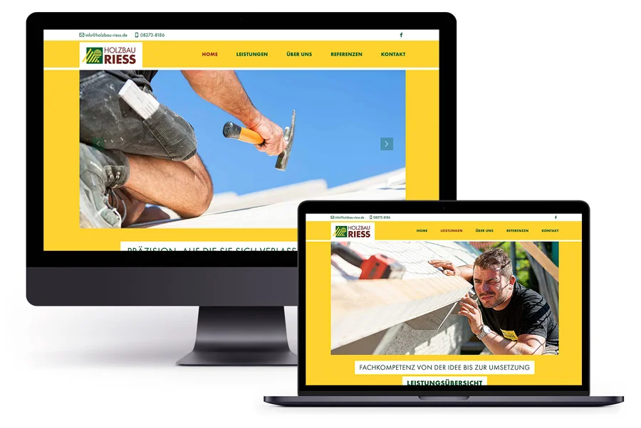 HR_screens_1 HR Website auf Desktop Computer und Laptop