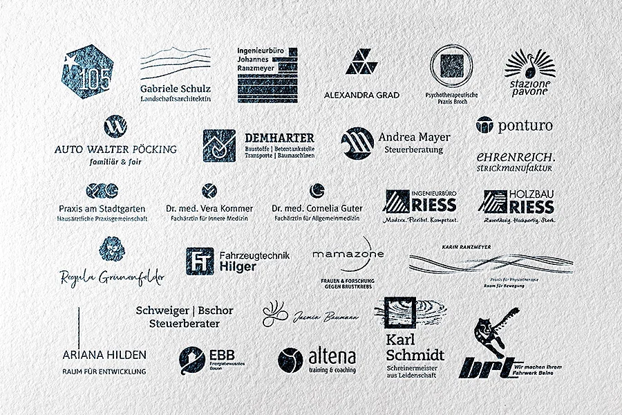 Logos aus meinem Portfolio