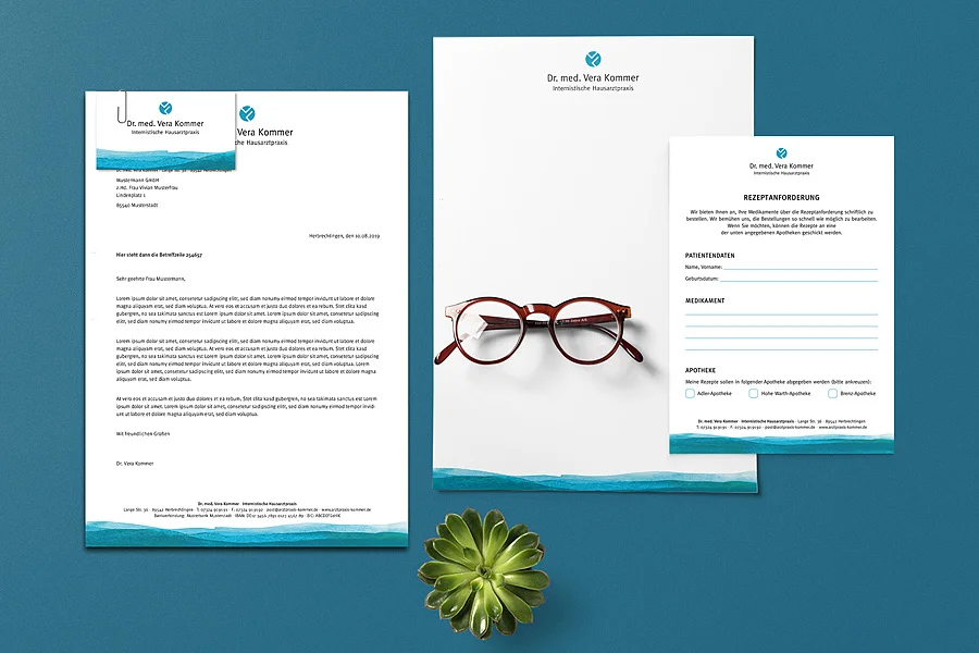VK corporate design Anschreiben